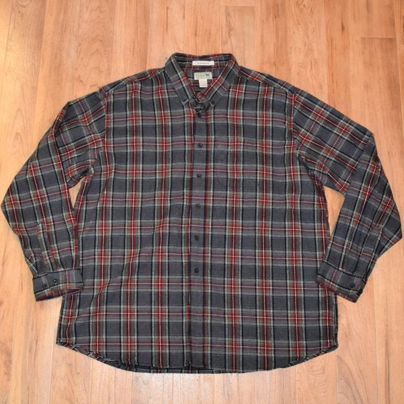 L.L. Bean Other - L.L. Bean Traditional Fit Flannel Button Up Shirt Sz XXL